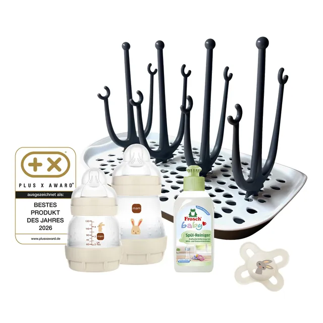 mam-easy-start-anti-colic-set-inkl-trockengestell-0-monate-2-trinkflaschen-1-sch image 1