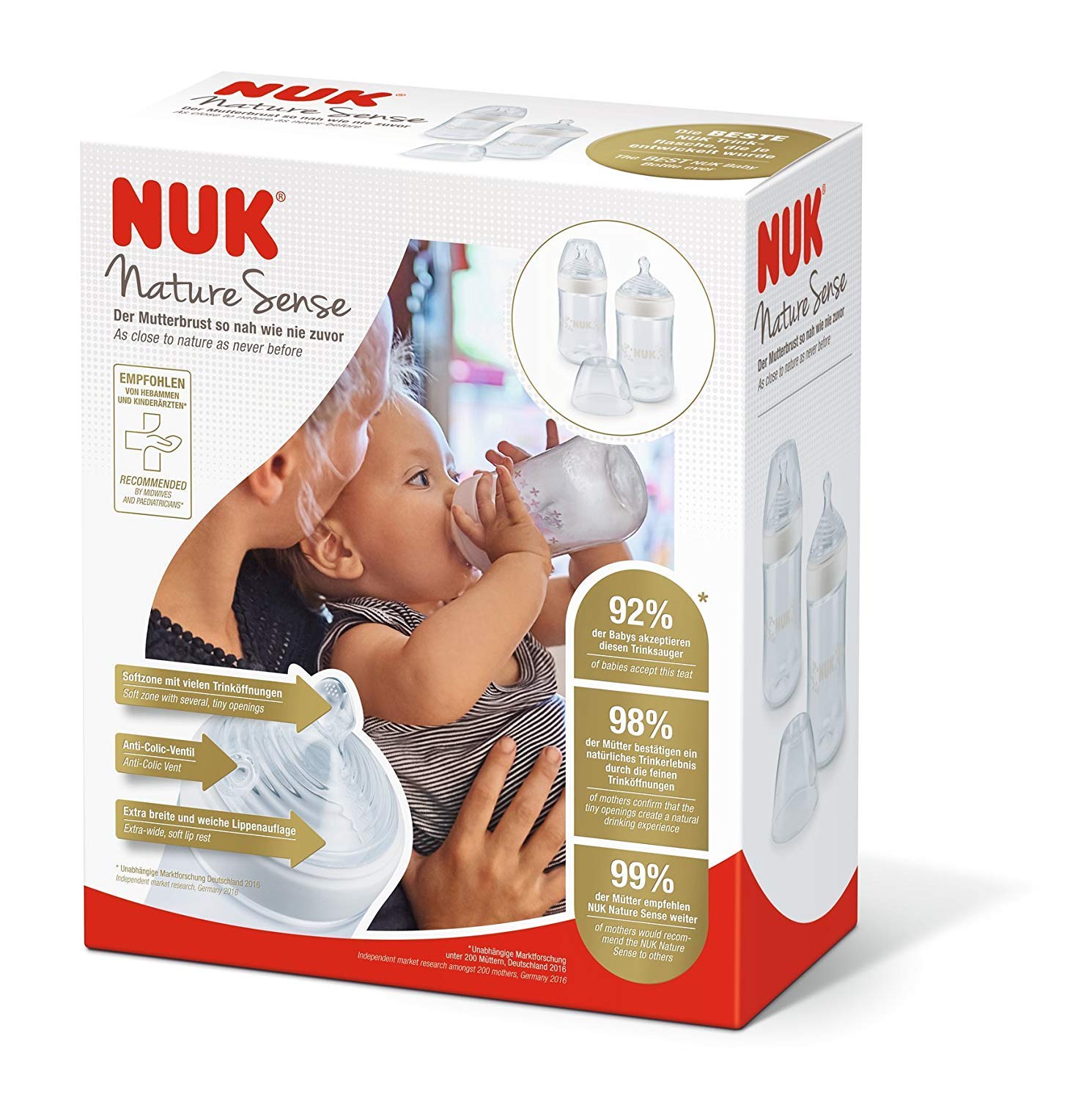 nuk-nature-sense-babyflaschen-set-2x-260-ml-6-18-monate-mit-brust-hnlichem-silik image 6