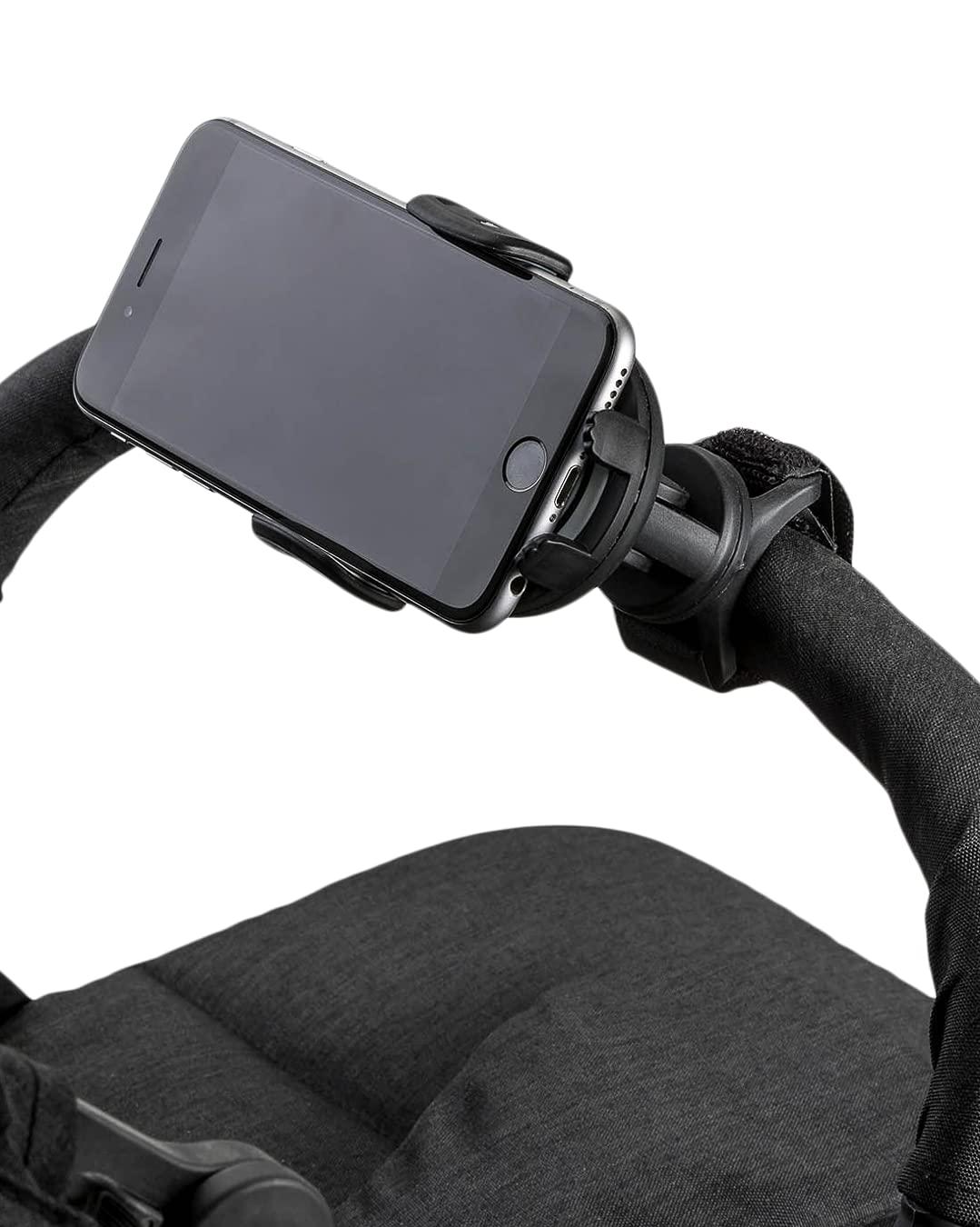 twistshake-handyhalterung-f-r-kinderwagen-schwarz-360-drehgelenk-klettverschluss image 4