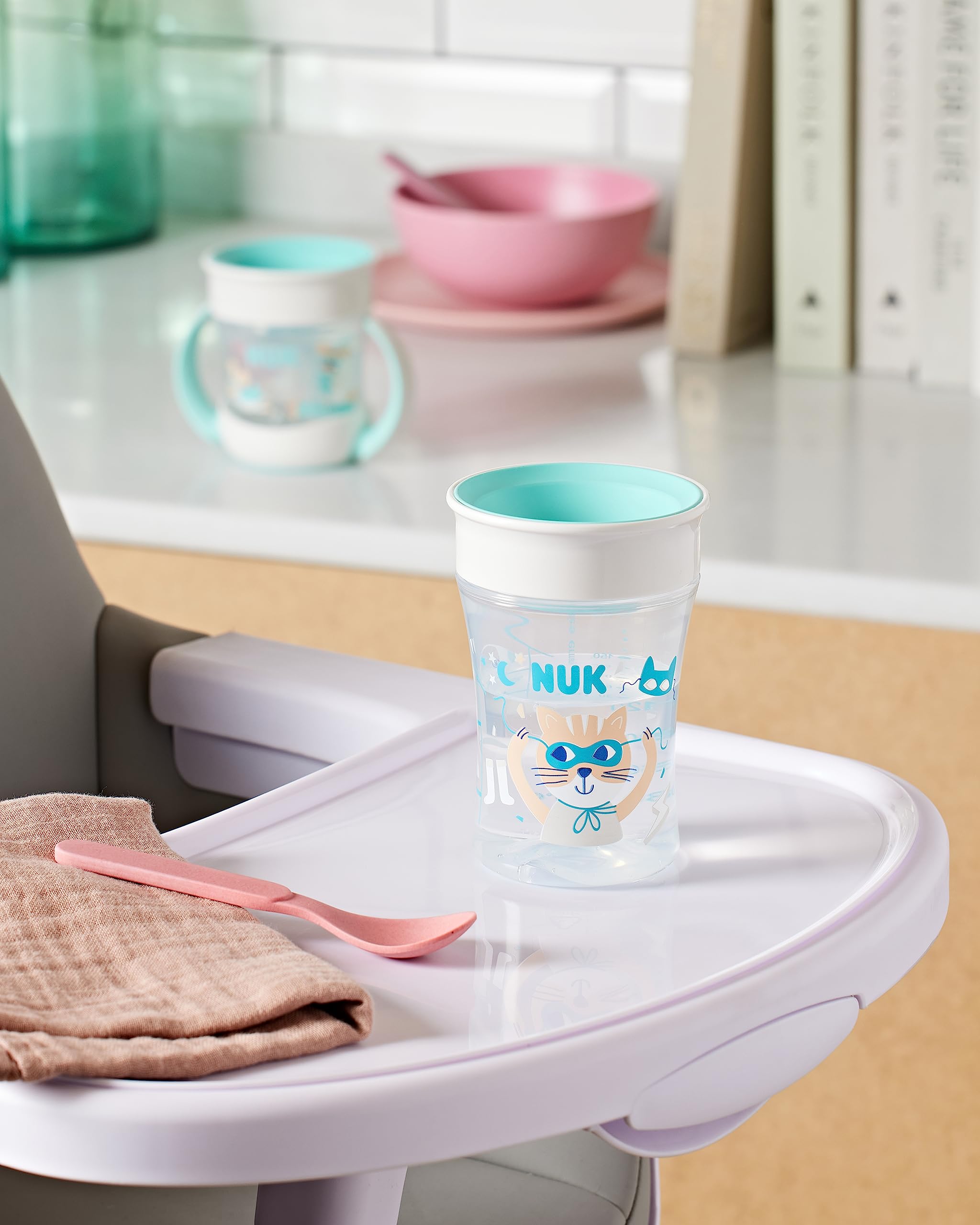 nuk-magic-cup-mini-magic-cup-trinklernbecher-duo-set-160-ml-230-ml-6-monate-mint image 2