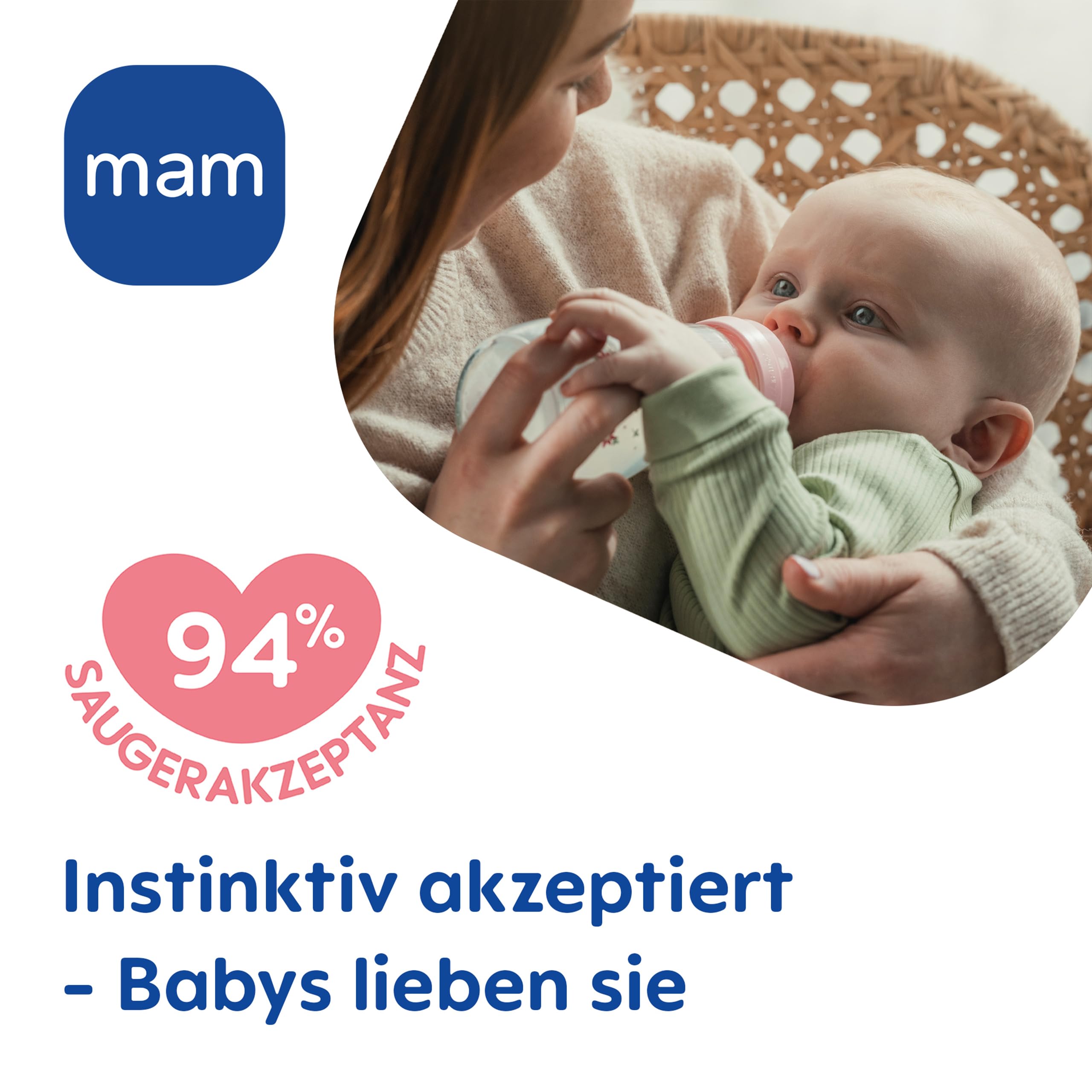 mam-feel-good-glasflasche-geschenk-set-3-glas-babyflaschen-0-monate-mit-skinsoft image 2