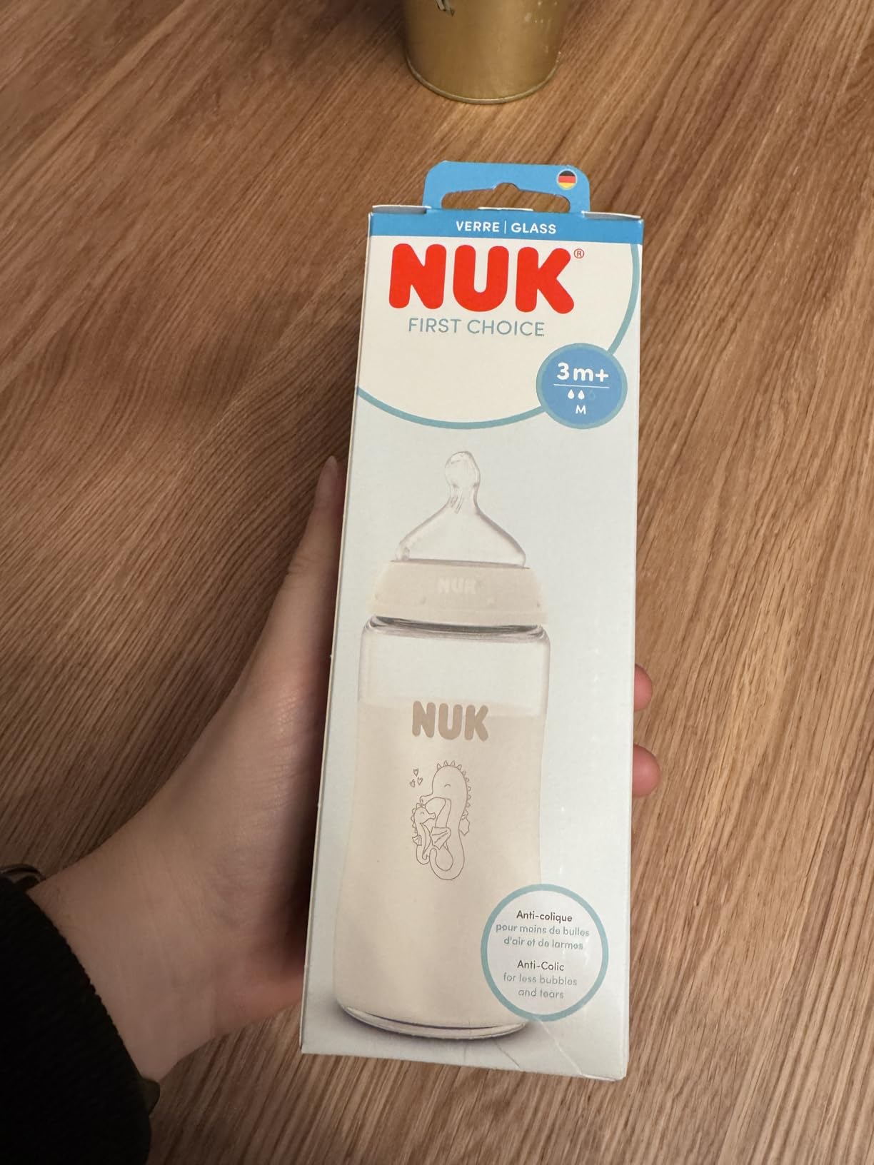 Super Flasche mit Temperaturanzeige