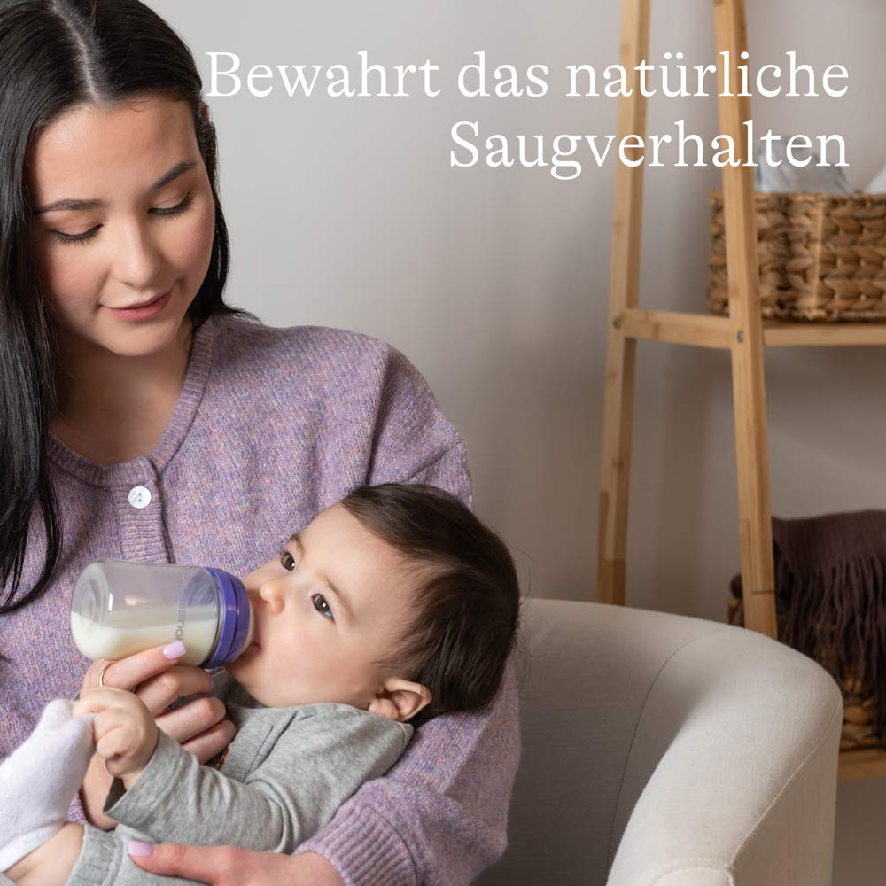 lansinoh-glas-babyflasche-mit-naturalwave-sauger-s-160-ml image 4