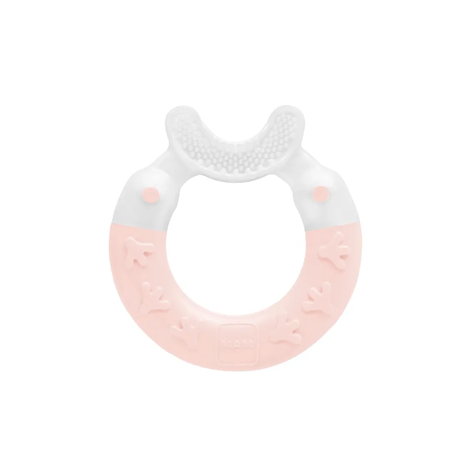 mam-bite-brush-bei-ring-rosa-zahnungshilfe-mit-weichen-borsten-ab-3-monaten-bpa- image 1