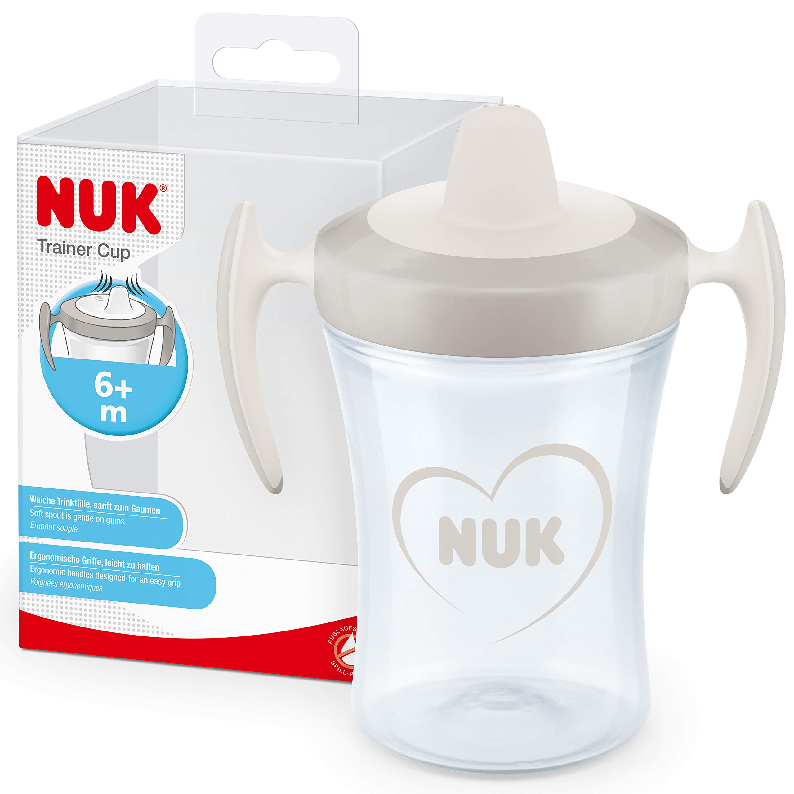 nuk-trainer-cup-trinklernbecher-230-ml-weiche-trinkt-lle-auslaufsicher-ab-6-mona image 1