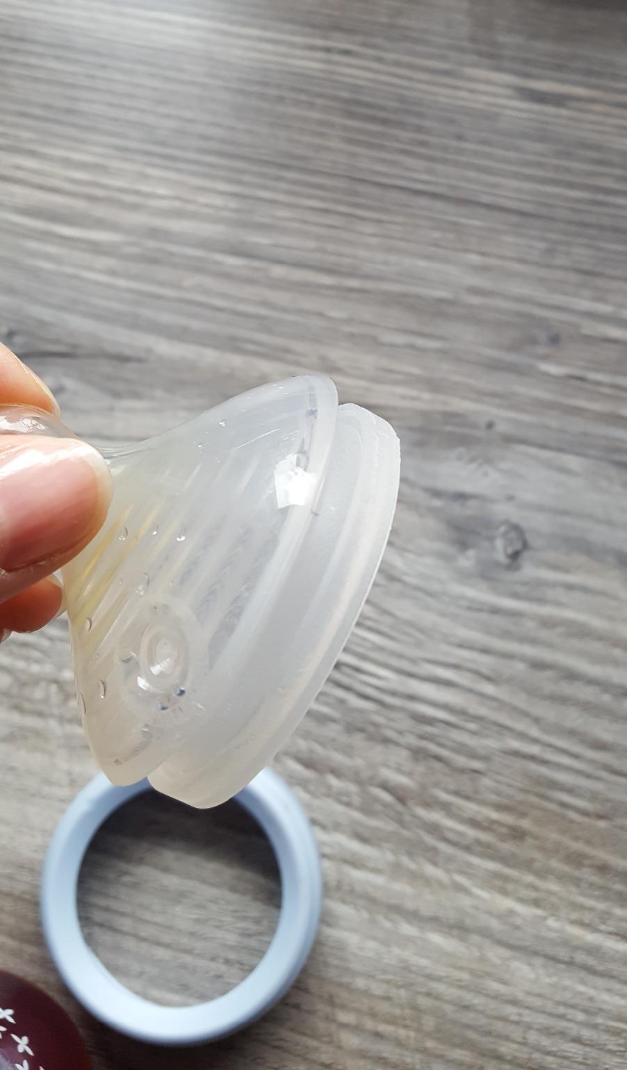Super Übergang von Brust zu Flasche
