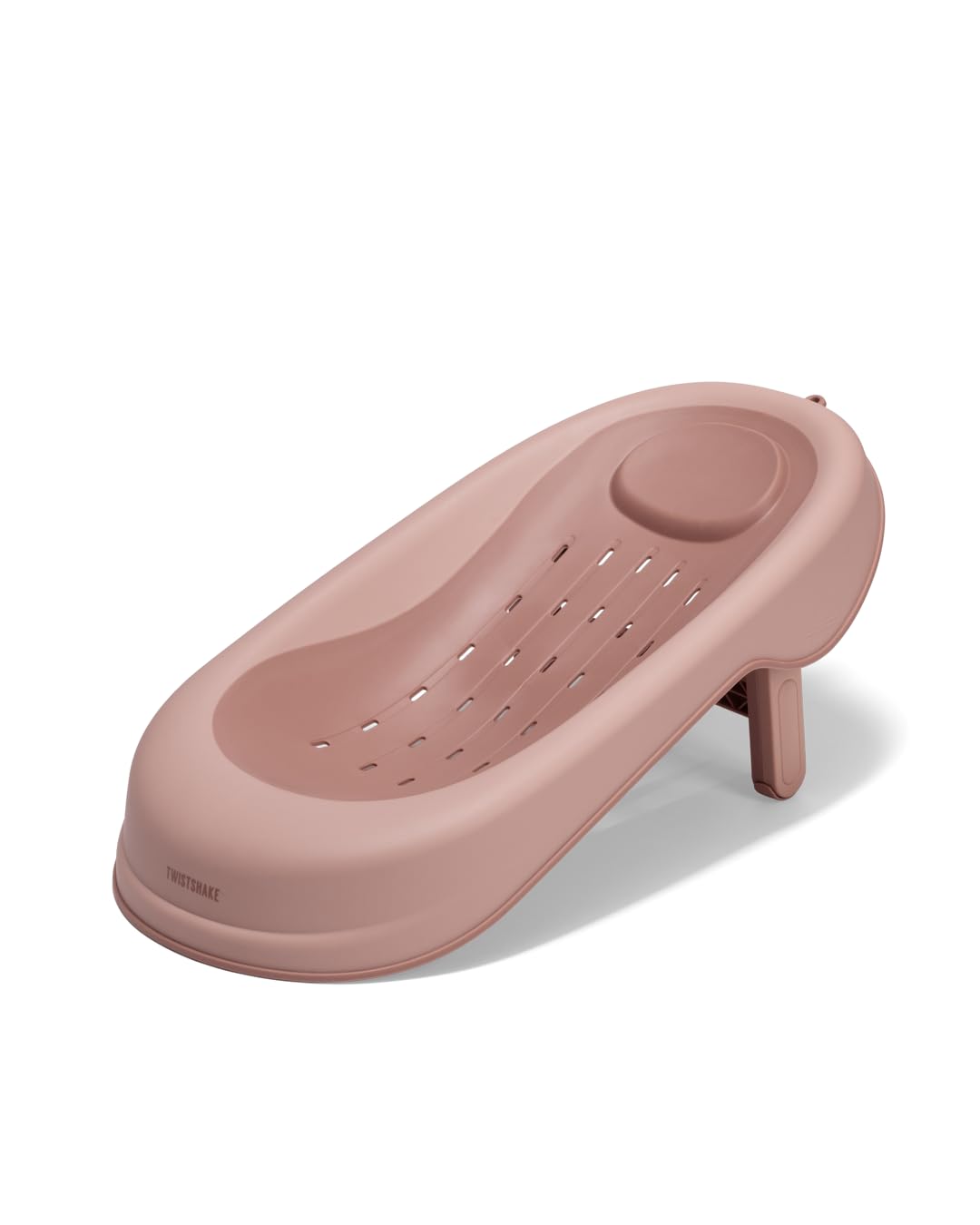 twistshake-babybadewanne-v2-set-faltbare-badewanne-mit-badekissen-sp-ler-30l-ros image 4