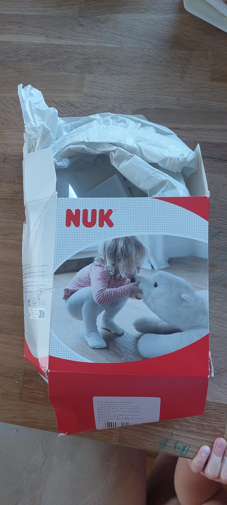 Gute Flasche, aber Griffe fehlen