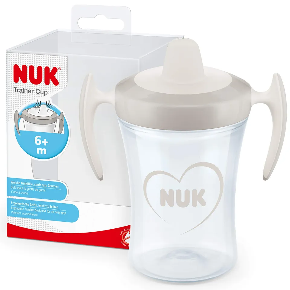 nuk-trainer-cup-trinklernbecher-230-ml-weiche-trinkt-lle-auslaufsicher-ab-6-mona image 1