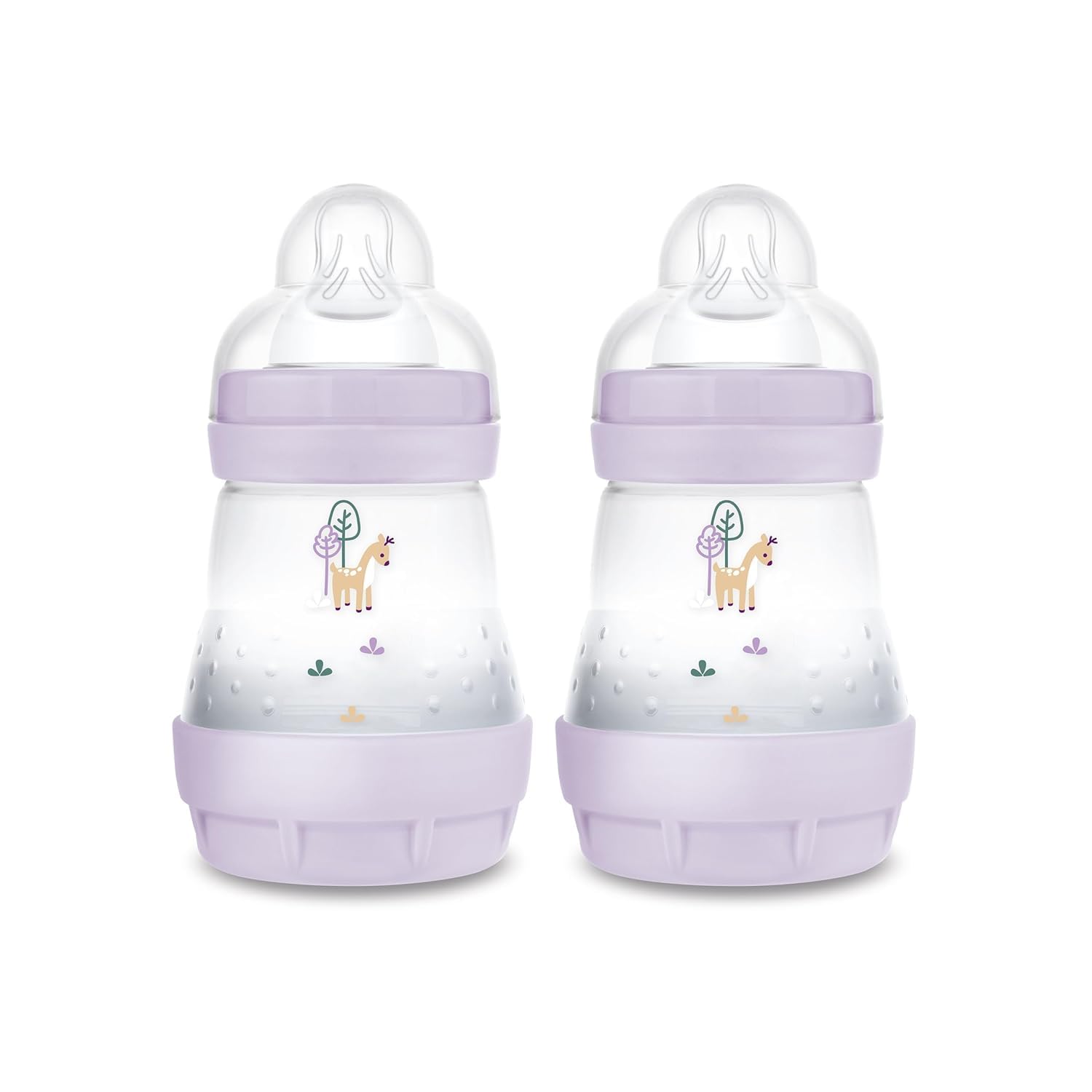 mam-easy-start-anti-colic-babyflasche-2er-set-160-ml-mit-bodenventil-und-sauger- image 1