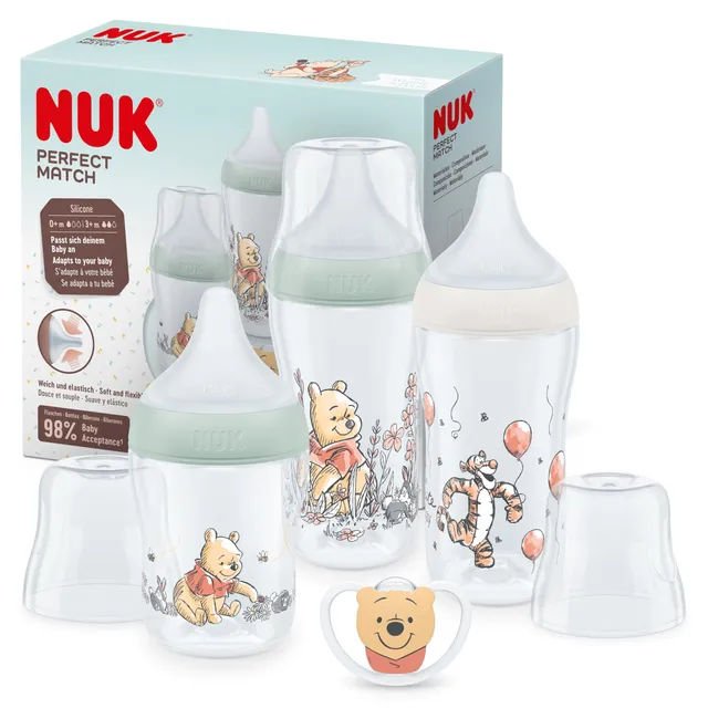 nuk-perfect-match-babyflaschenset-4-teilig-3-anti-colic-flaschen-space-schnuller image 1
