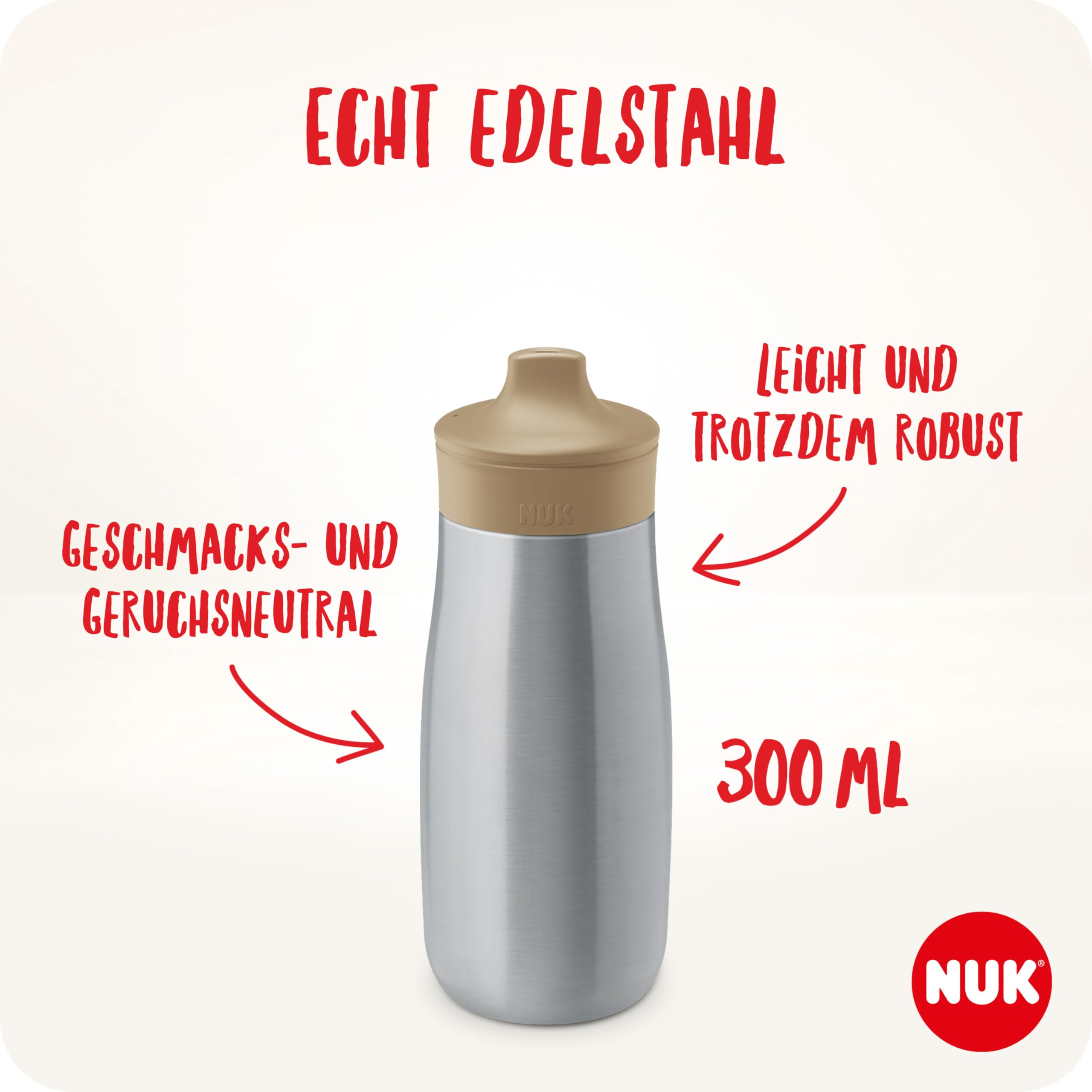 nuk-mini-me-sip-trinkflasche-f-r-kleinkinder-300-ml-edelstahl-auslaufsicher-ab-9 image 5