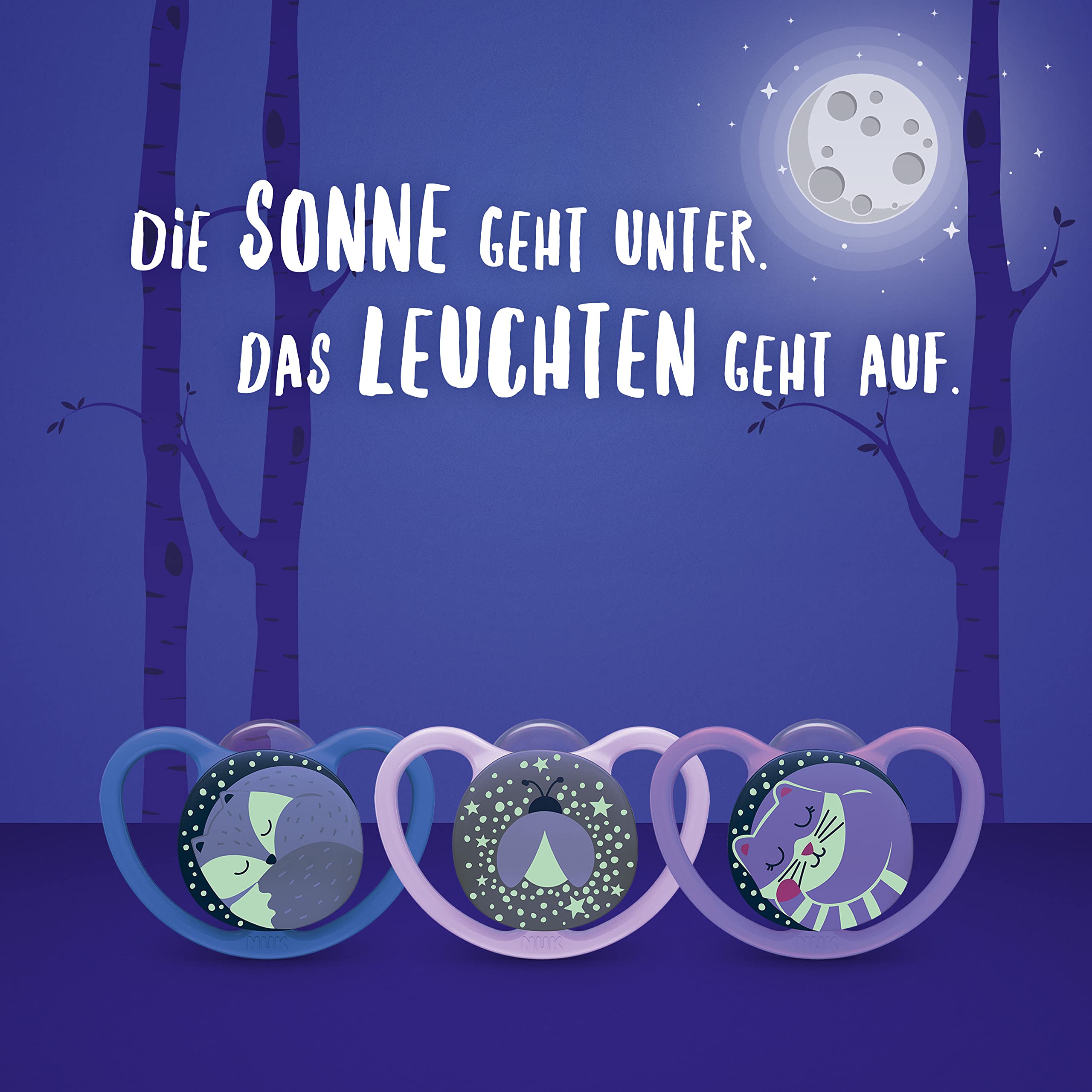 nuk-space-schnuller-4er-set-2x-space-2x-space-night-mit-leuchteffekt-silikon-18--2 image 5