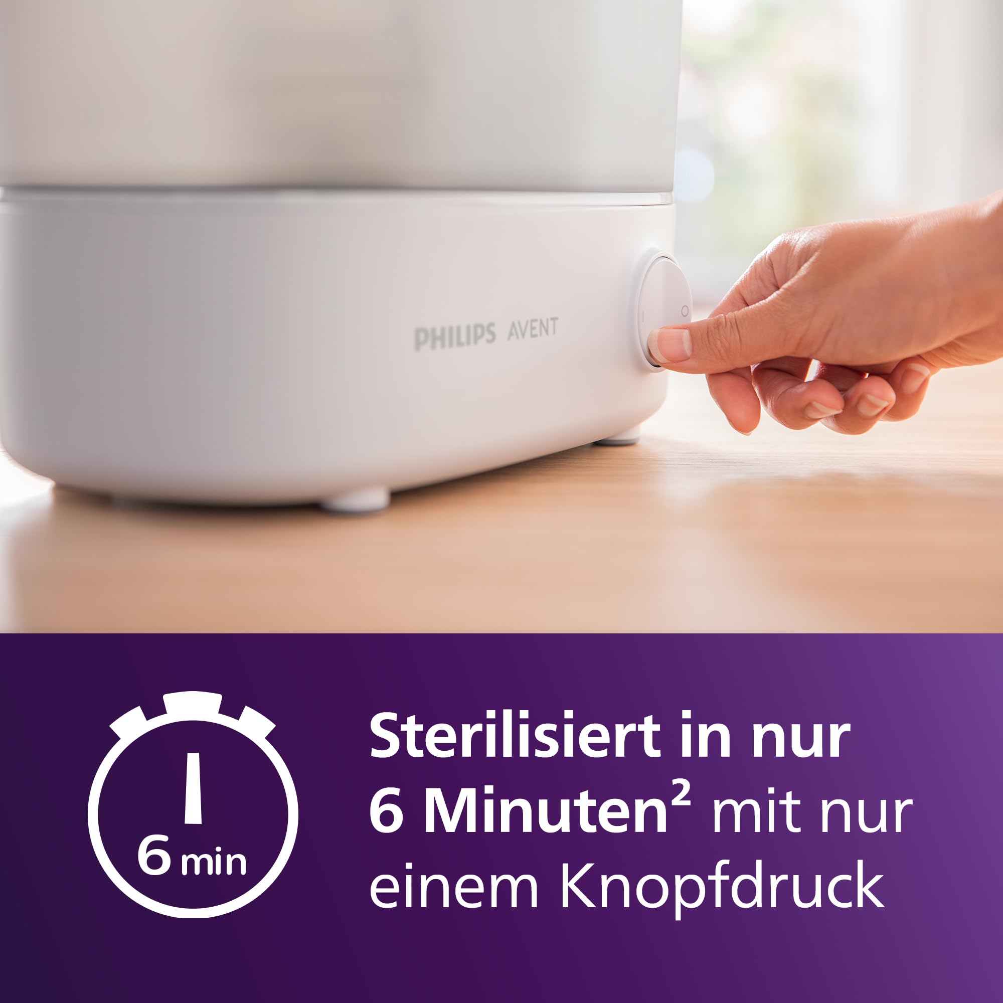 philips-avent-sterilisator-geschenkset-scf291-30-mit-dampfsterilisator-flasche-u image 3