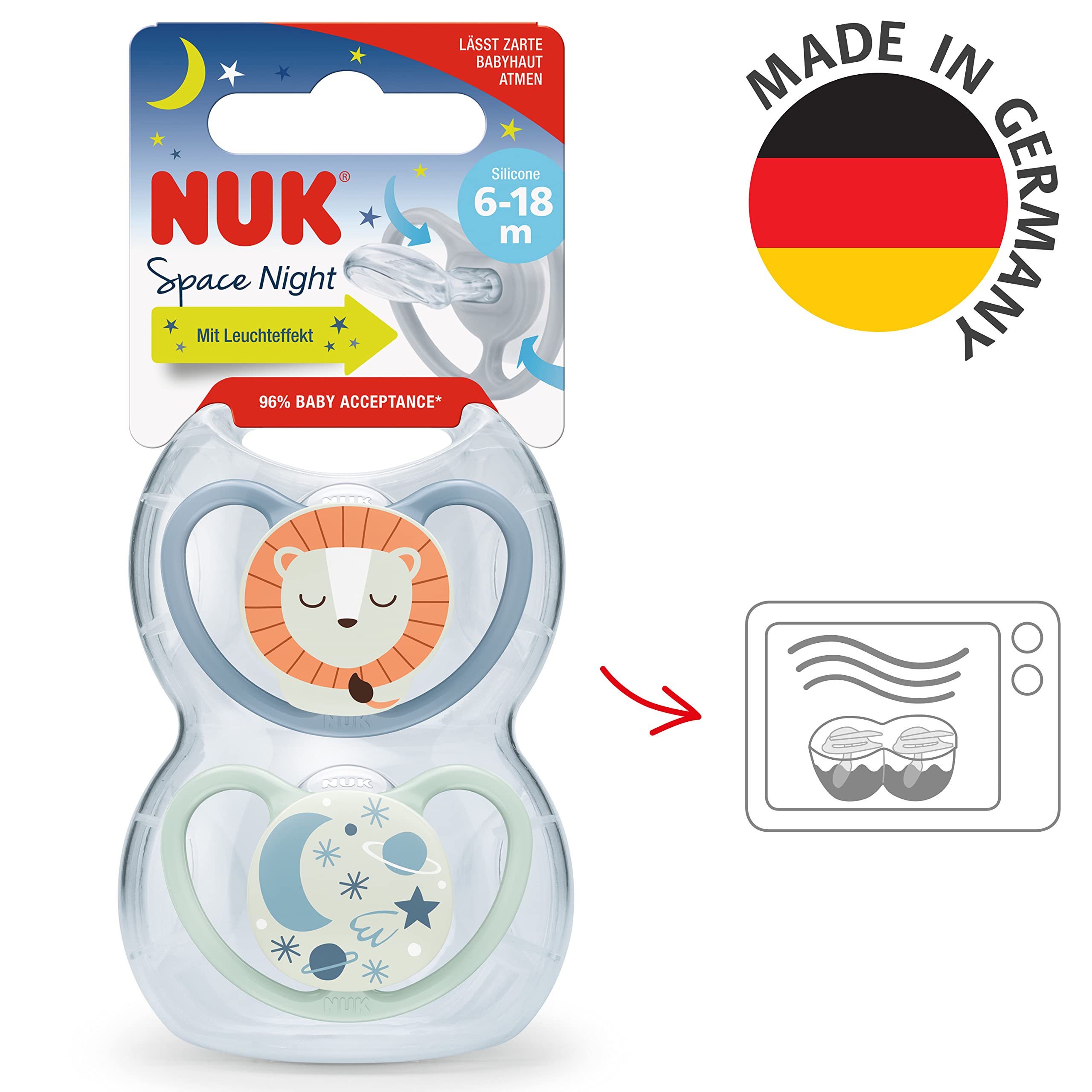 nuk-space-night-babyschnuller-6-18-monate-leuchtet-im-dunkeln-silikon-l-we-2-st- image 7