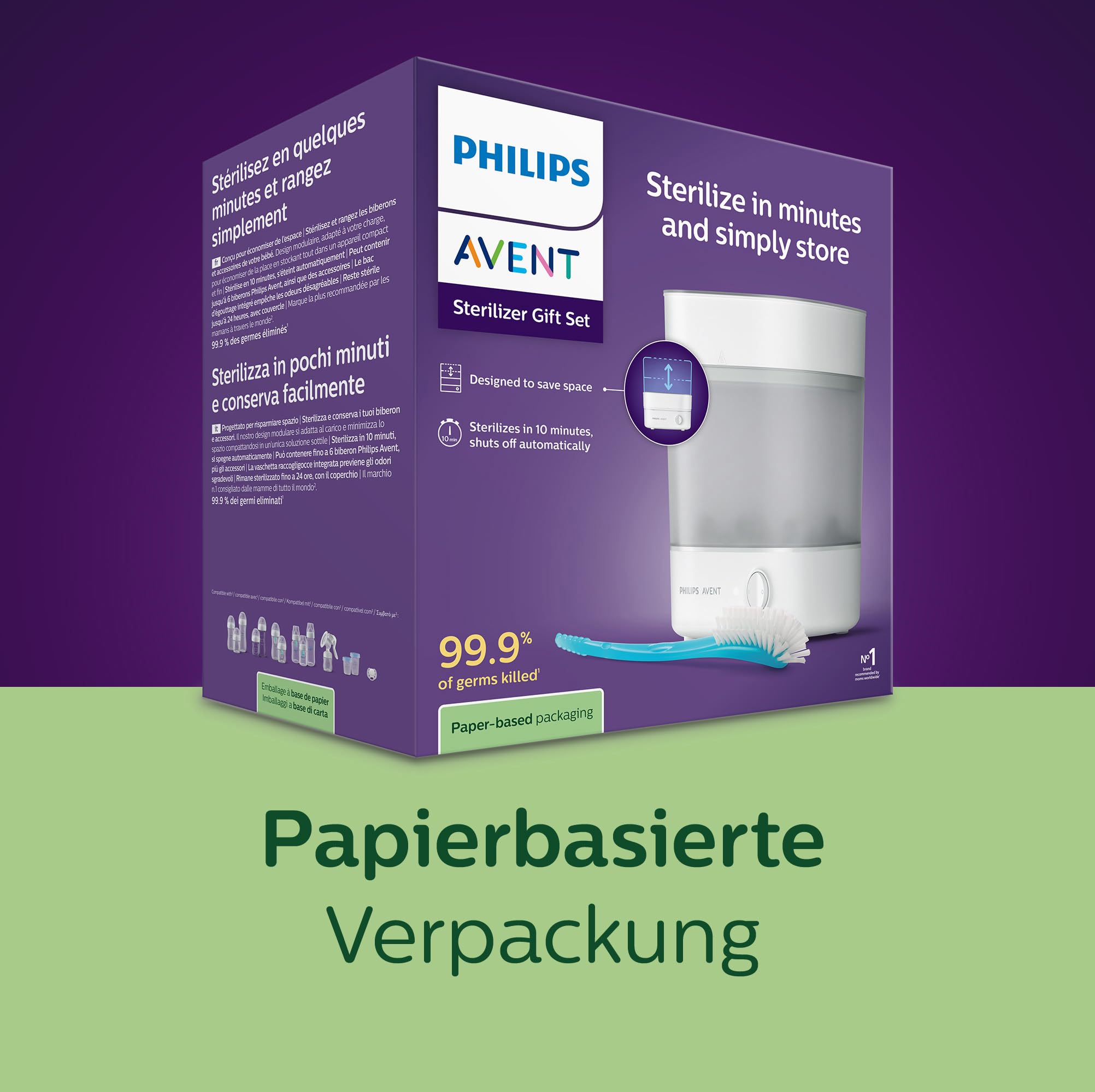 philips-avent-sterilisator-geschenkset-scf291-30-mit-dampfsterilisator-flasche-u image 8