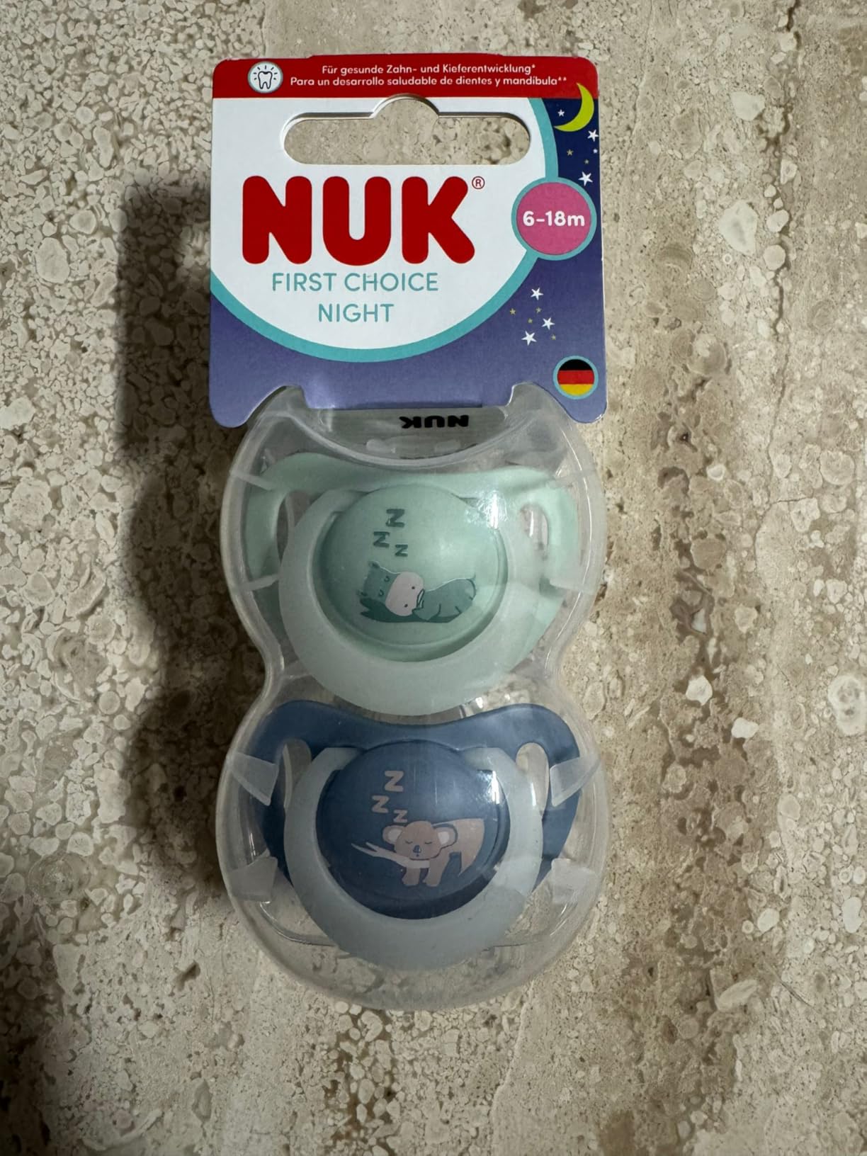 Guter Schnuller für sensible Haut