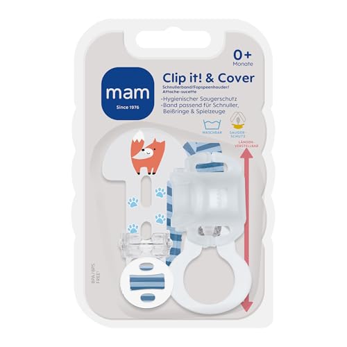 mam-clip-it-cover-schnullerband-mit-saugerschutz-l-ngenverstellbar-fuchs image 5