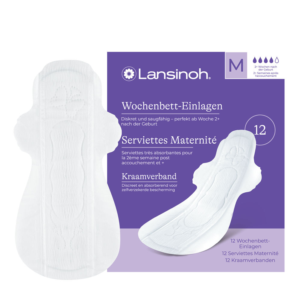 lansinoh-wochenbett-einlagen-woche-2-superdiskrete-und-saugf-hige-binden image 1