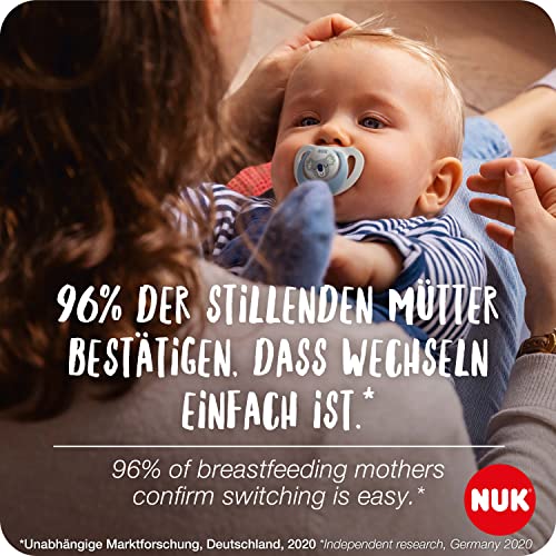 nuk-star-day-night-babyschnuller-6-18-monate-silikon-mit-leuchteffekt-krokodil-4 image 8