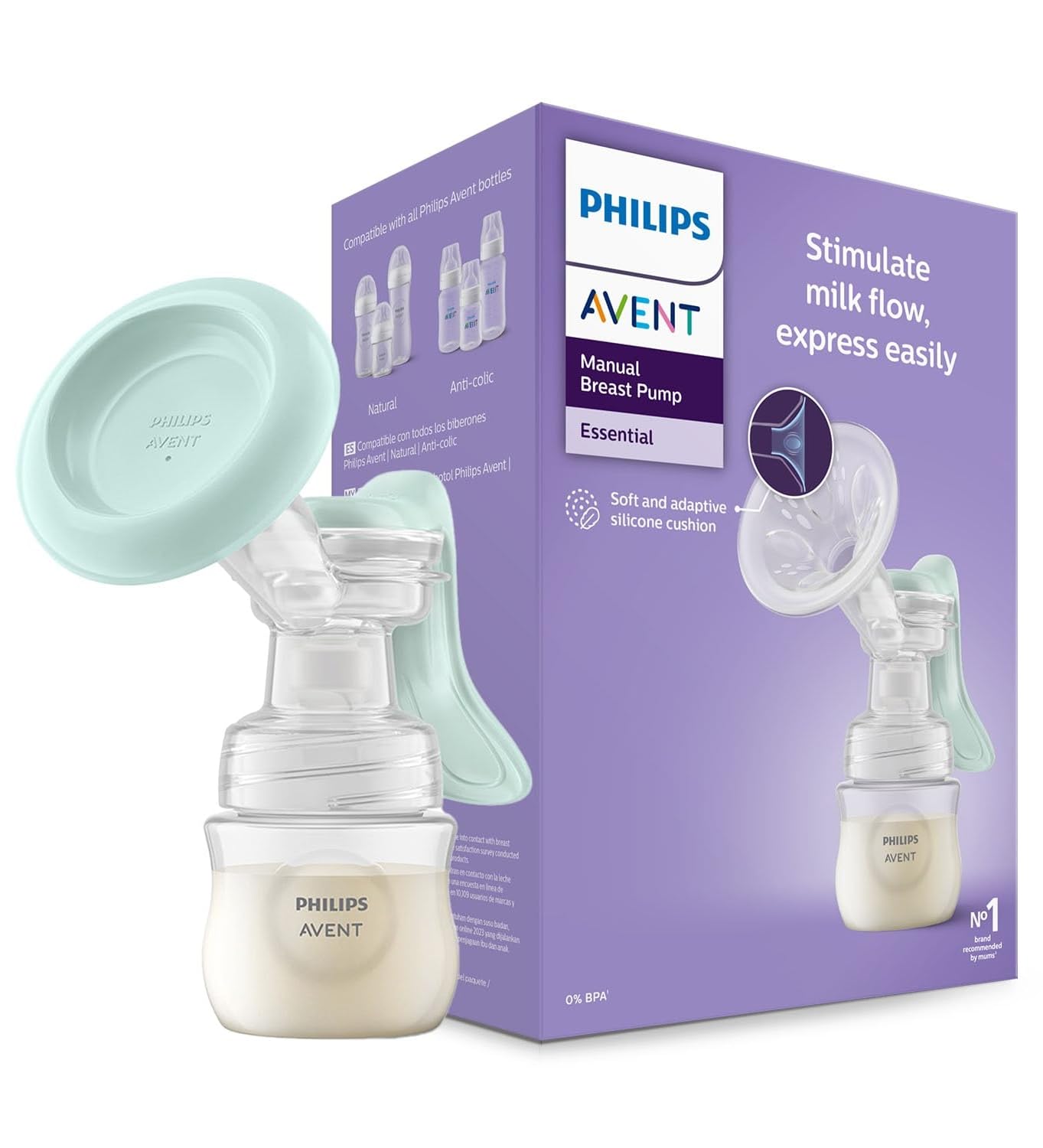 philips-avent-handmilchpumpe-modell-scf430-10-mit-natural-motion-technologie-120 image 2