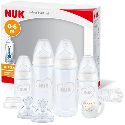 nuk-perfect-start-first-choice-babyflaschen-set-0-6-monate-10-teilig-grau-wei image 8
