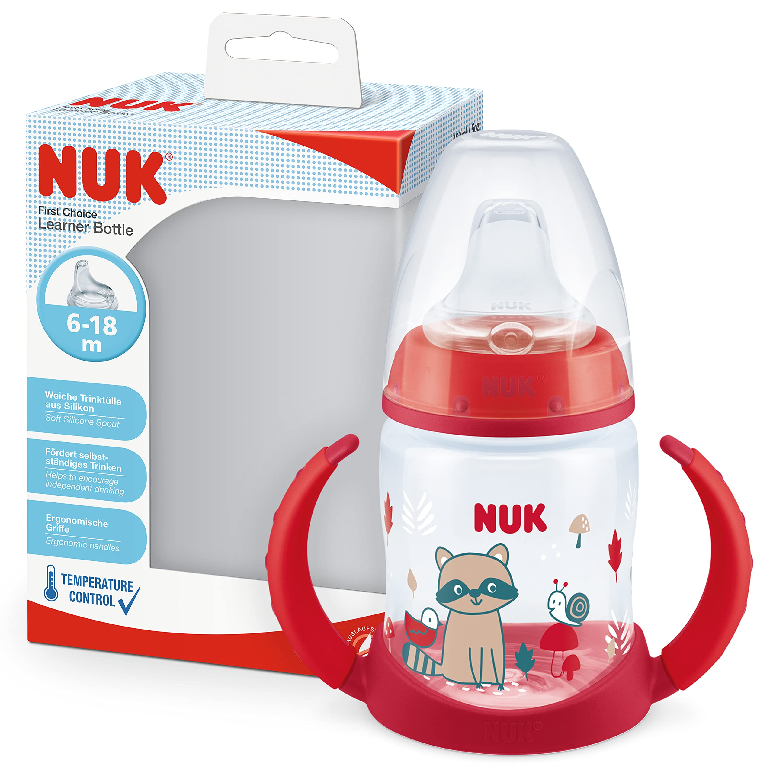 nuk-first-choice-trinklernflasche-150-ml-6-18-monate-anti-colic-silikon-herz-neu image 8