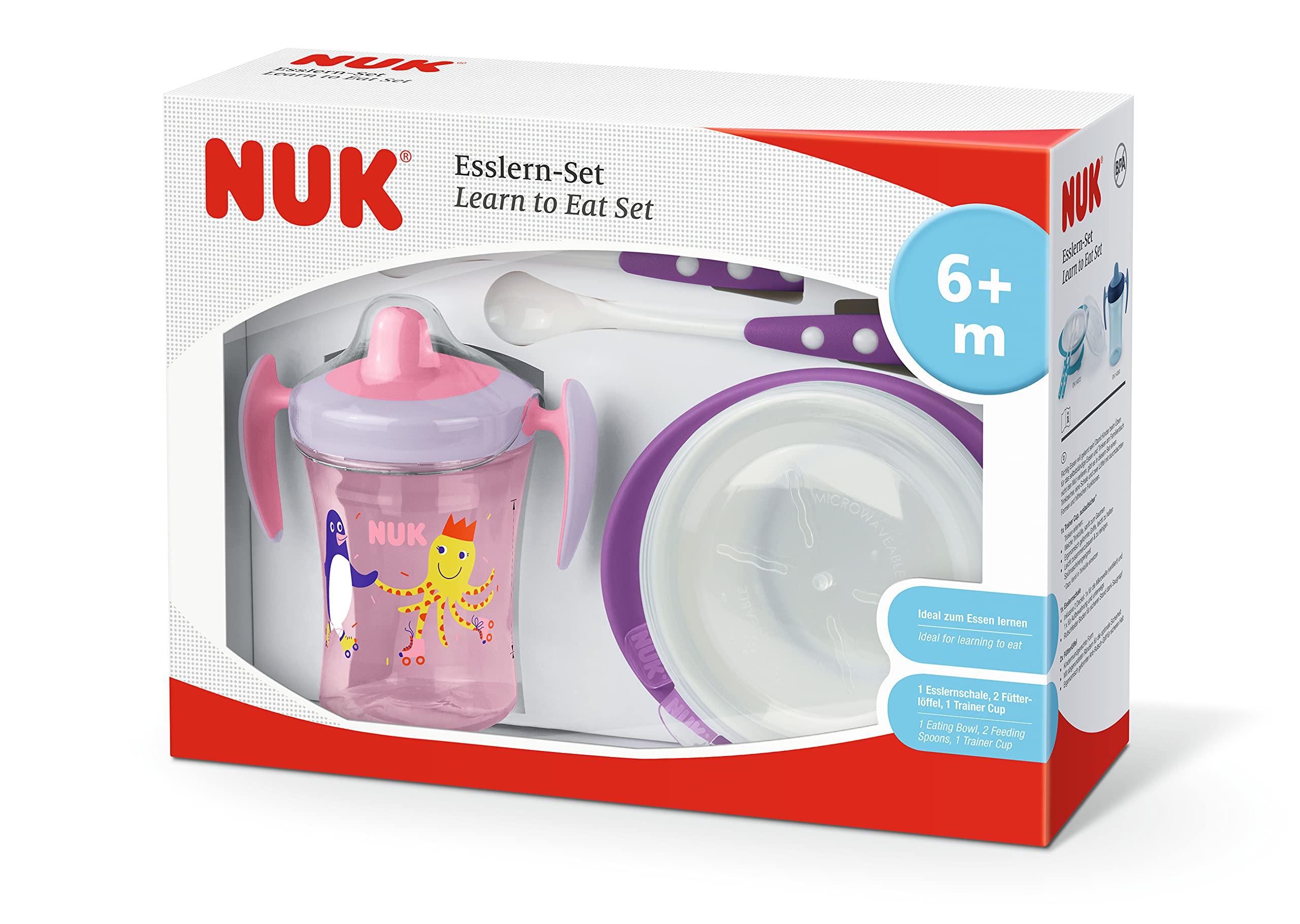 nuk-esslernset-trainer-cup-230-ml-esslernschale-f-tterl-ffel-ab-6-monaten-bpa-fr image 2