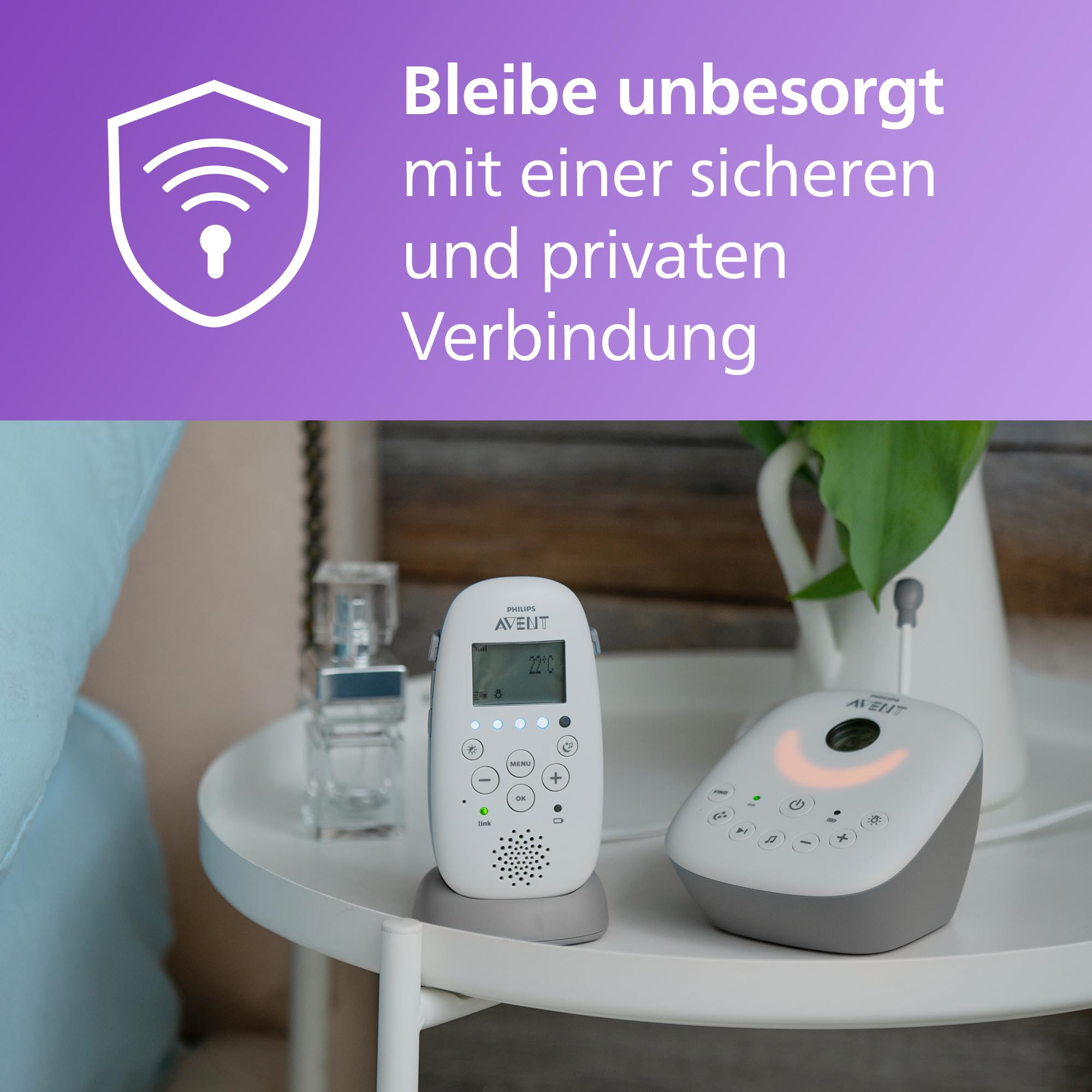 philips-avent-audio-babyphone-mit-dect-technologie-eco-mode-sternenhimmel-gegens image 2