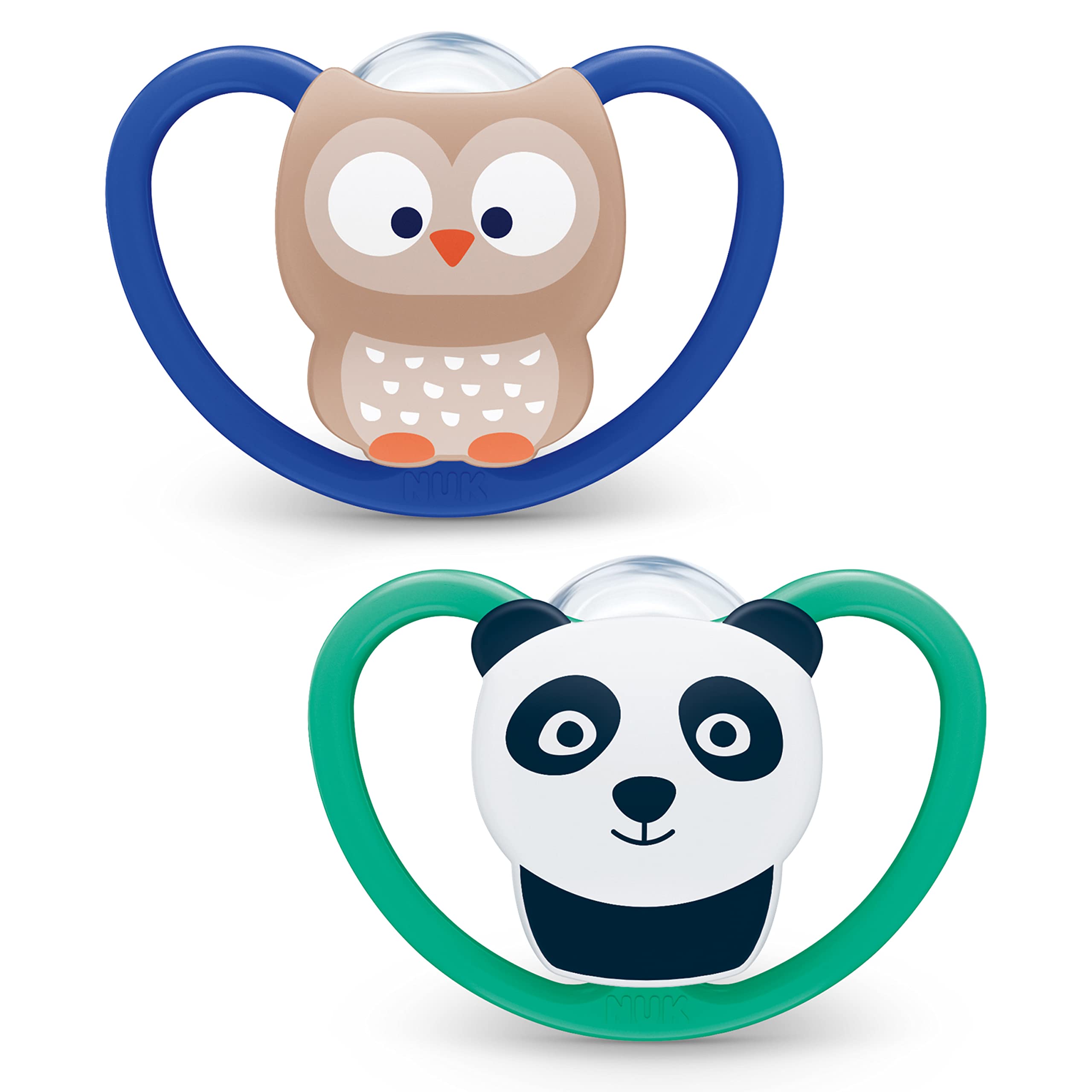 nuk-space-schnuller-6-18-monate-extra-bel-ftung-bpa-freies-silikon-eule-panda-2- image 1