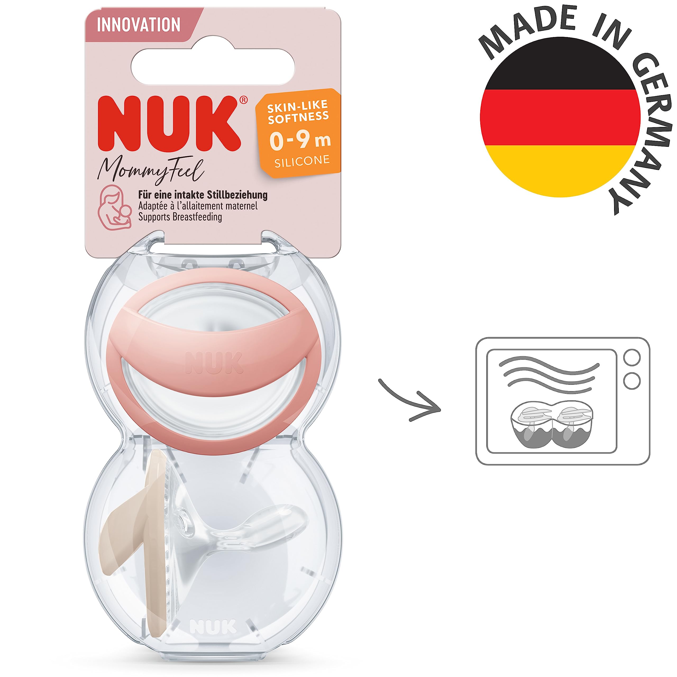 nuk-mommyfeel-babyschnuller-0-9-monate-stillfreundlich-silikon-blush-sandstone-2 image 7