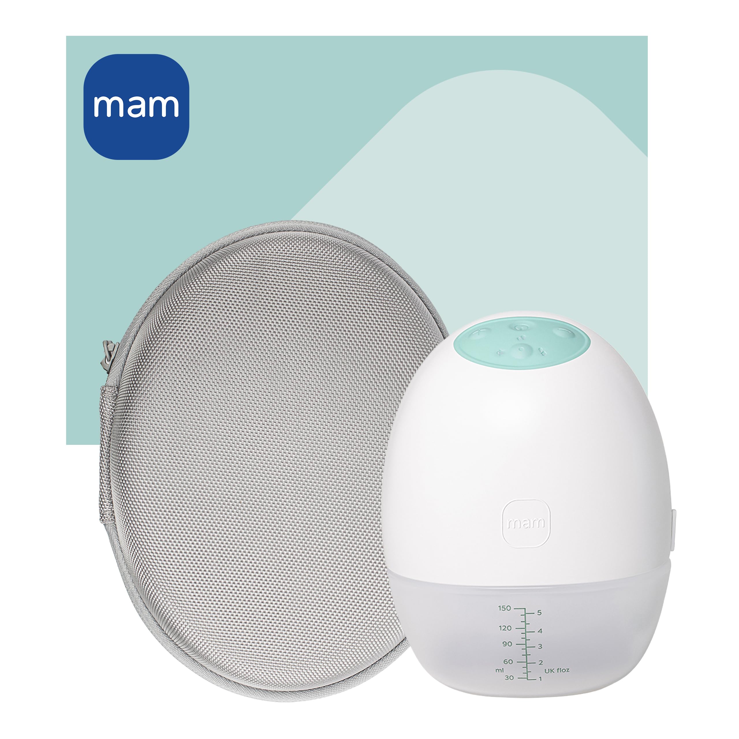 mam-move-hands-free-milchpumpe-elektrisch-kabellos-mit-travel-case-4-trichtergr- image 1