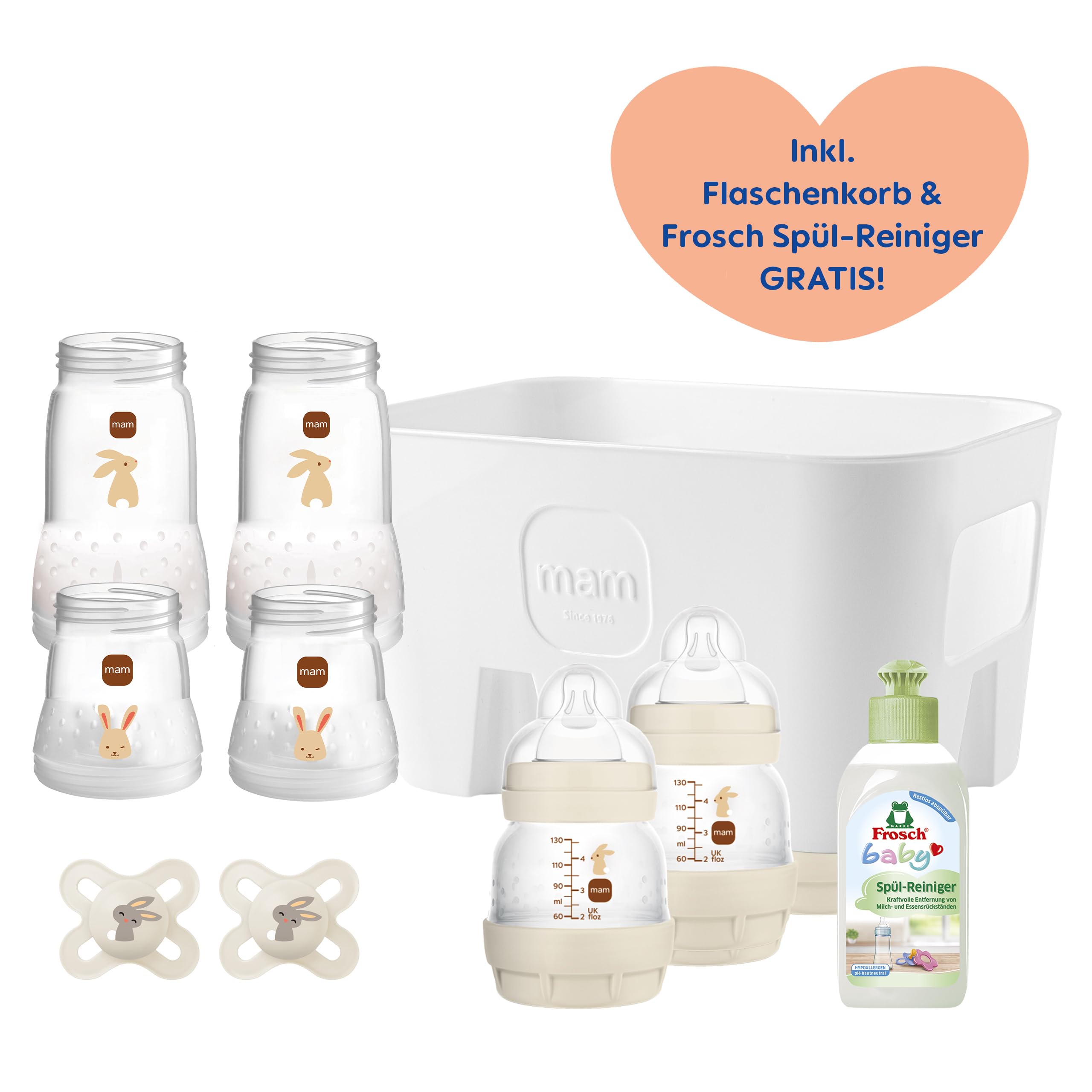 mam-easy-start-anti-colic-set-0-monate-baby-geschenk-set-2-babyflaschen-4-flasch image 2