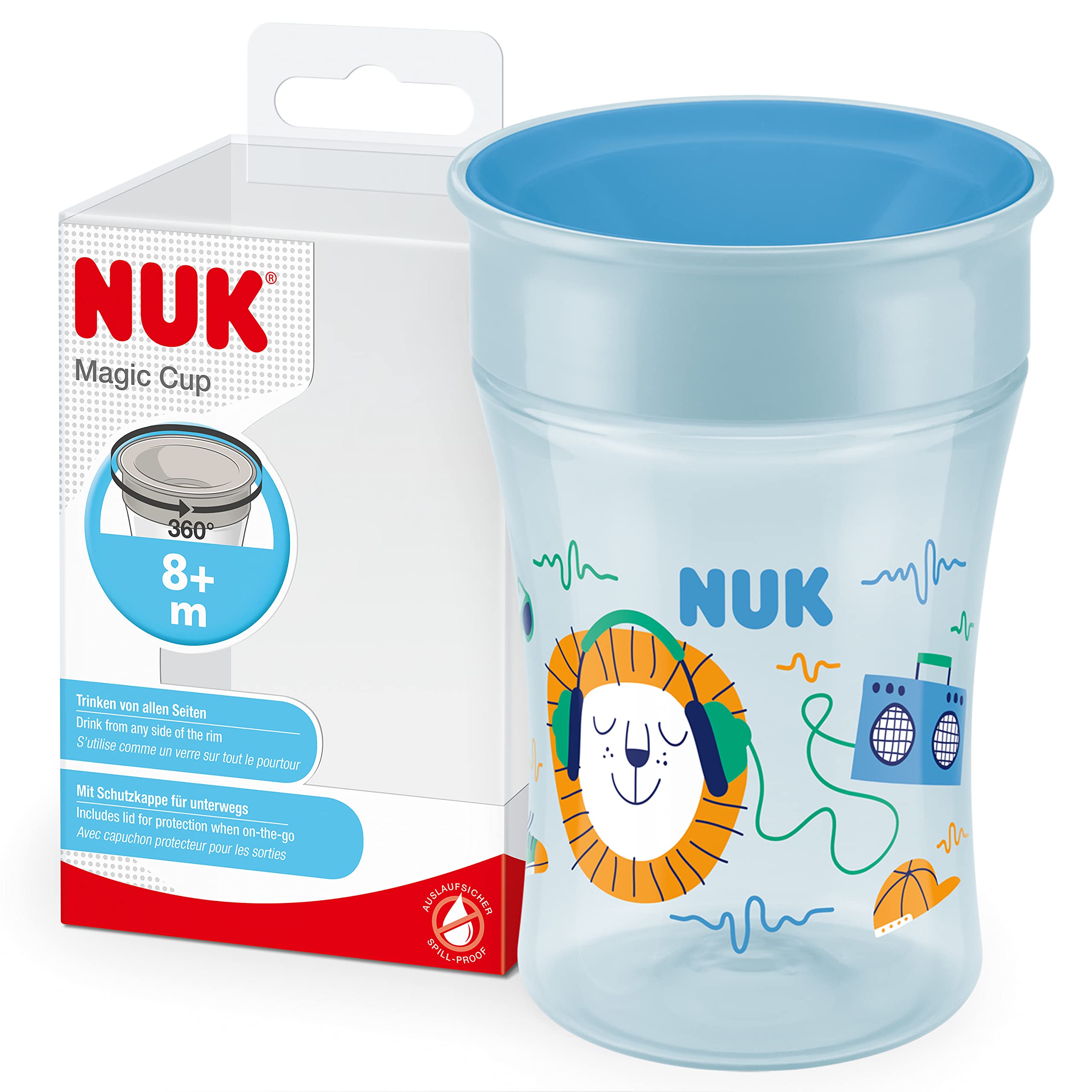 nuk-magic-cup-trinklernbecher-auslaufsicherer-360-trinkrand-ab-8-monaten-230-ml- image 8