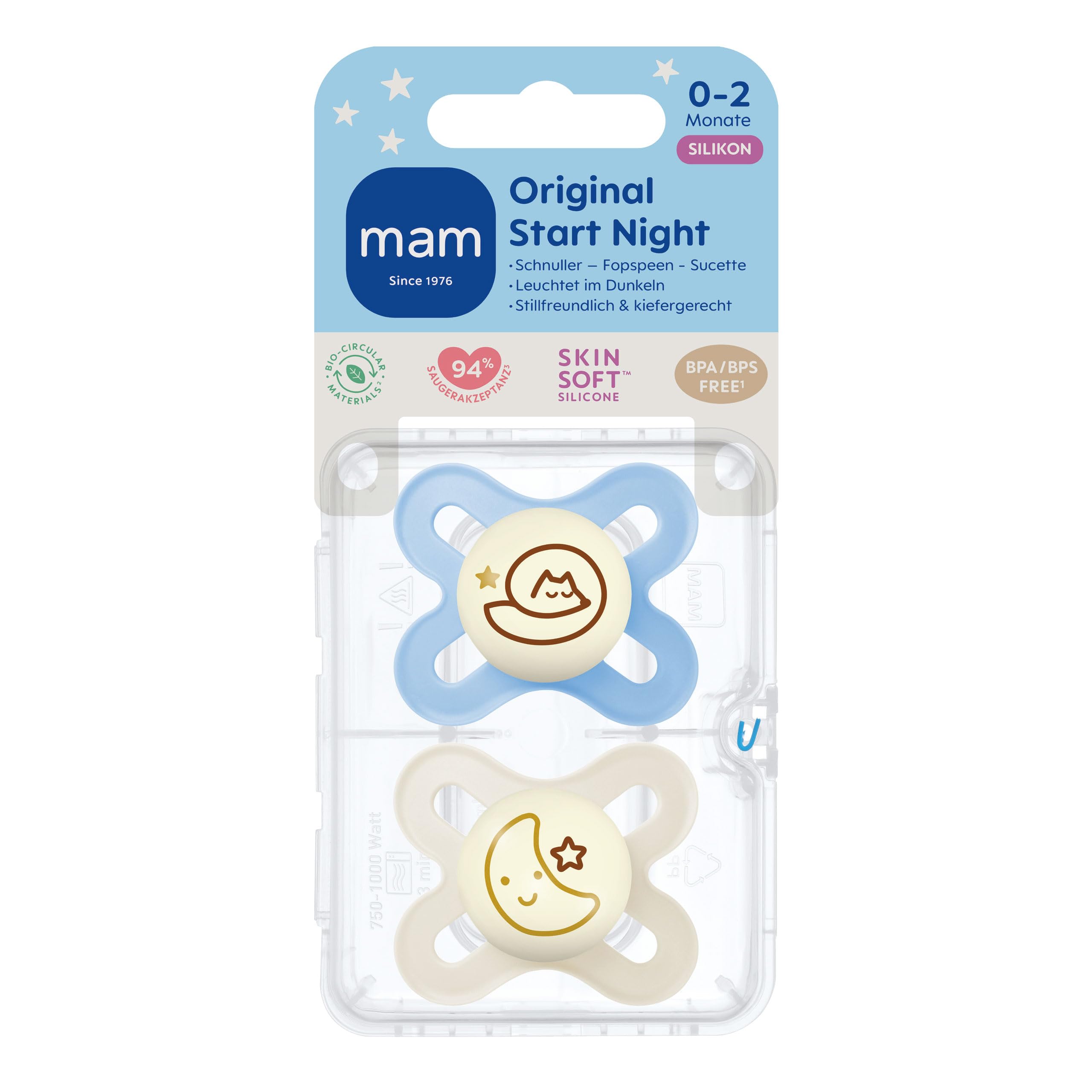 mam-original-start-night-schnuller-0-2-monate-2-st-ck-leuchtender-nachtschnuller image 2