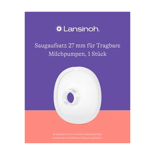 lansinoh-saugaufsatz-27-mm-f-r-tragbare-milchpumpen-1-st image 1