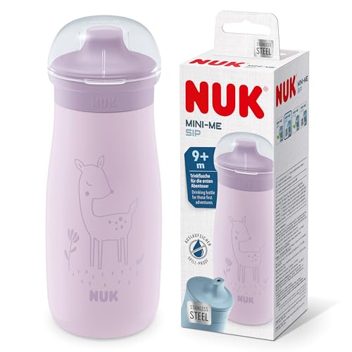 nuk-mini-me-sip-trinkflasche-f-r-kleinkinder-300-ml-edelstahl-auslaufsicher-ab-9 image 8