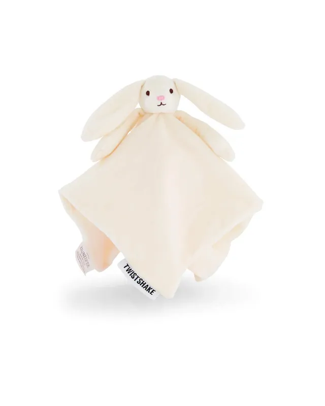 twistshake-kuscheltier-hase-schmusetuch-33-x-33-cm-aus-extra-weichem-velboa-stof image 1