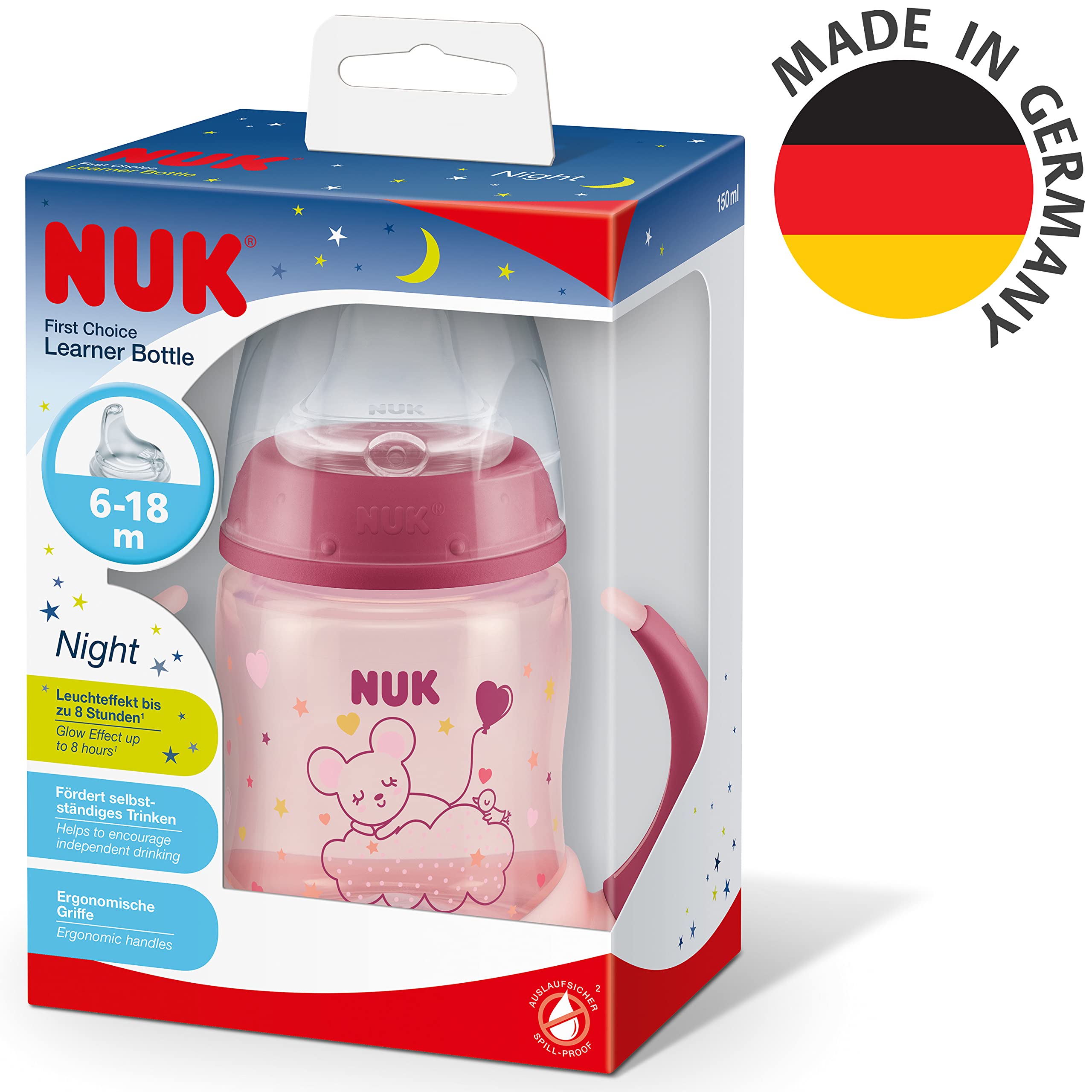 nuk-first-choice-trinklernflasche-night-150-ml-6-18-monate-rosa image 6