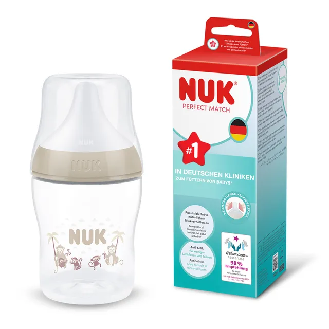 nuk-perfect-match-babyflasche-150-ml-0-monate-anti-kolik-temperature-control-aff image 1