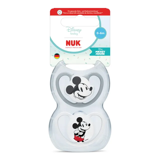 nuk-perfect-match-air-baby-schnuller-0-6-monate-kieferorthop-disch-disney-micky- image 1