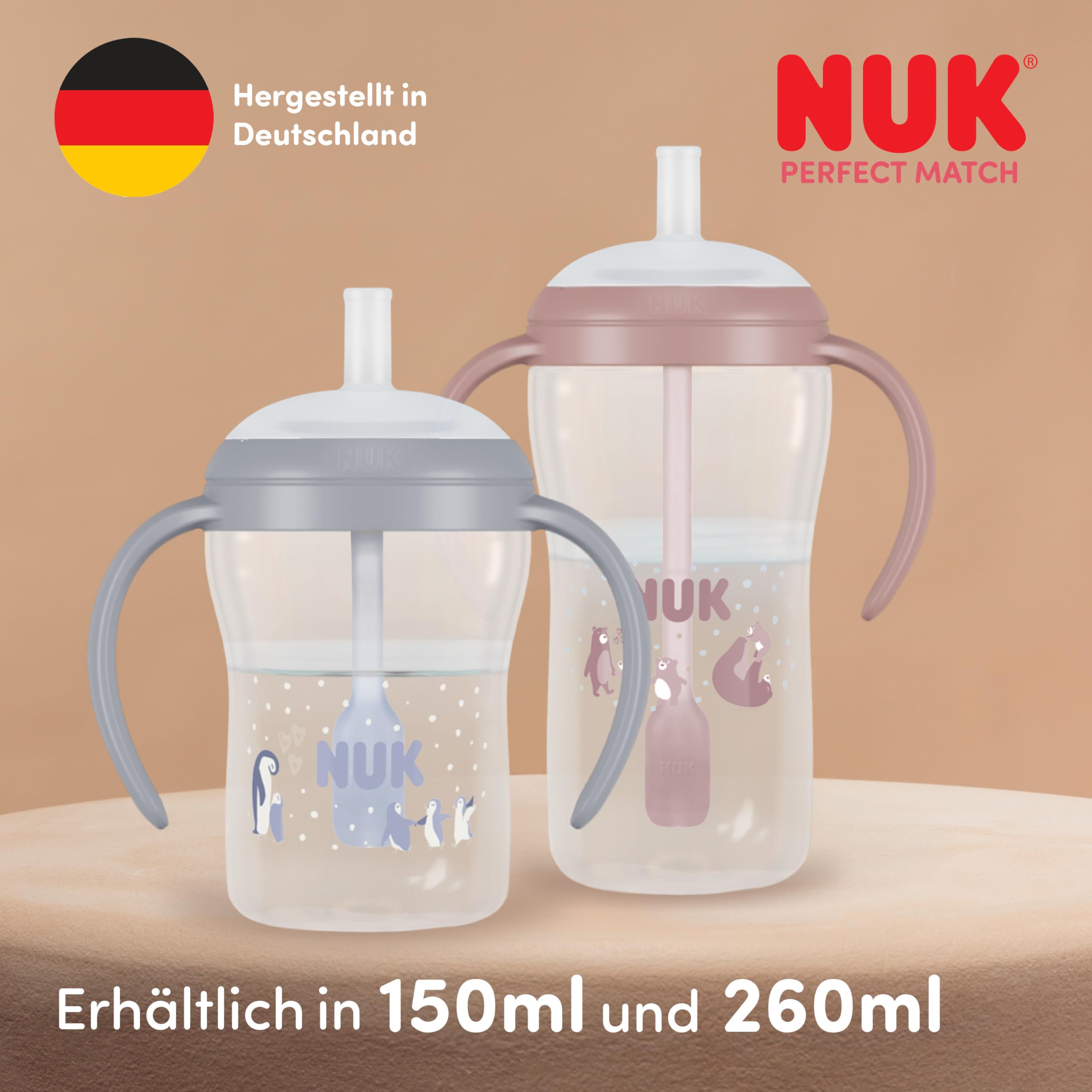 nuk-perfect-match-trinklernflasche-mit-strohhalm-8-monate-150-ml-auslaufsicher-r image 8