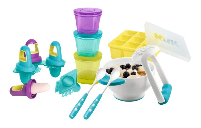 nuk-frischhaltedose-fresh-foods-set-mit-p-rierset-eisf-rmchen-gefrierform-und-2x image 1