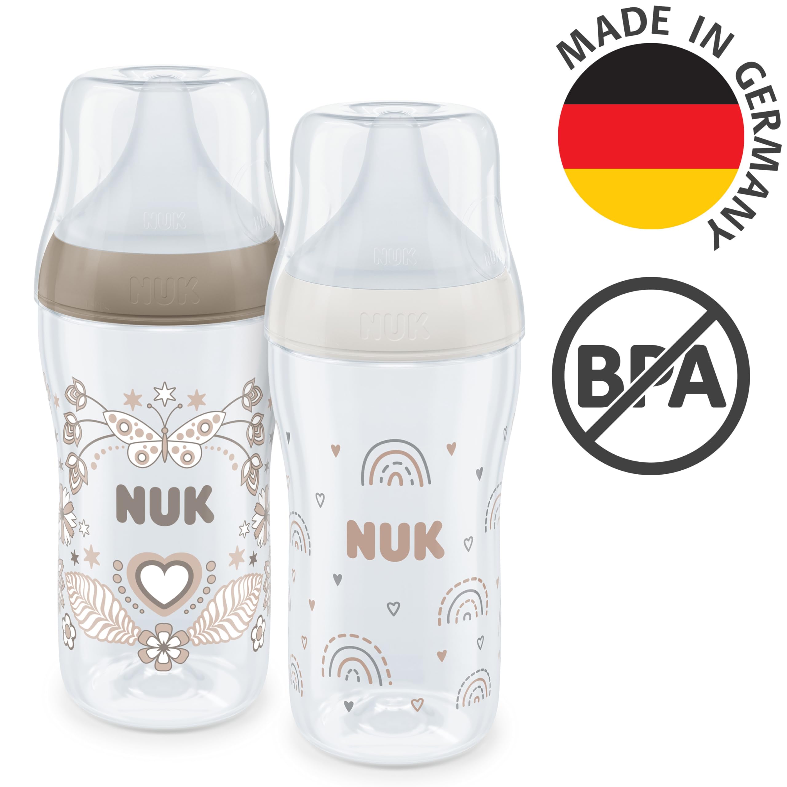 nuk-perfect-match-babyflaschenset-2-x-260-ml-ab-3-monate-temperature-control-ant image 6