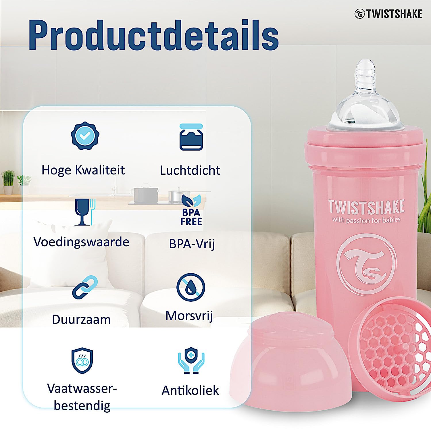 twistshake-anti-kolik-babyflasche-mit-milchpulverbeh-lter-und-mixer-260-ml-rosa- image 3